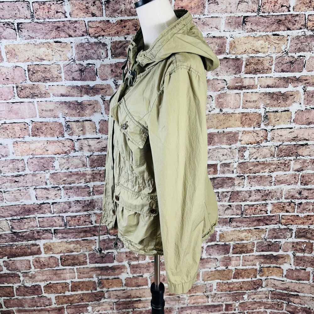 LOFT Utility Jacket in Olive Green - Picture 5 of 14